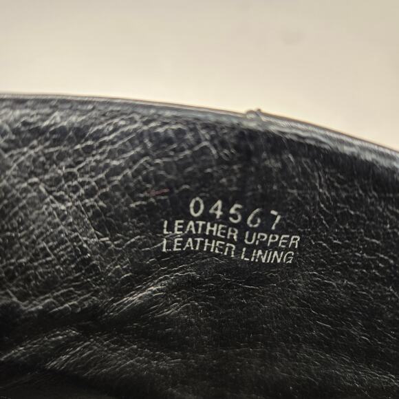 J. Crew Aggie Classic Black Leather Heeled Ankle Boot, Size 8.5, Made in Italy - Picture 8 of 10